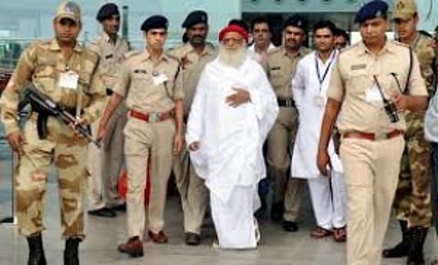 Asaram quizzed by Jodhpur police amid tight security