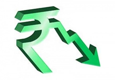 Re down 38 paise Vs USD in early trade