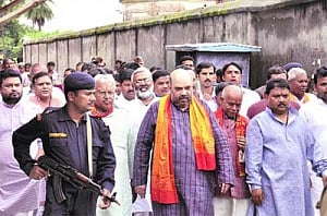 Amit Shah rakes up Ram temple issue
