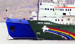 Russia files piracy charges against Greenpeace activists