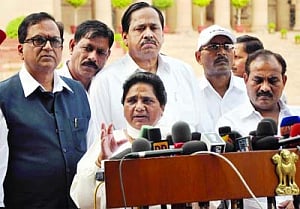 Mayawati demands President's Rule in UP