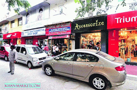 Khan Market parking plan hits l&DO-NDMC tussle