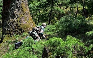 Army's operation in Keran continues