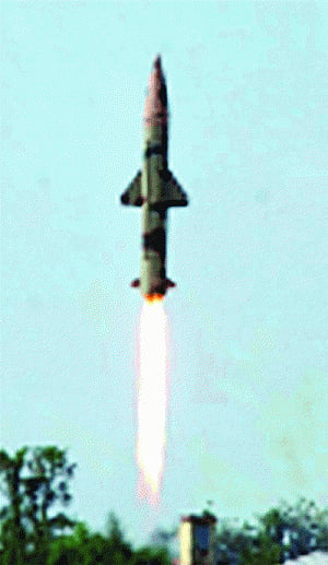 Prithvi-II test-fired successfully