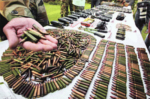 Day 14: Cache of arms found in Keran