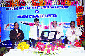 HAl delivers lakshya-1 in 15-month record time