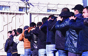 Over 1,200 people detained in Moscow