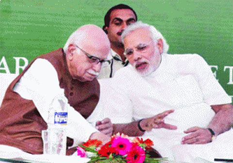 Advani, NaMo to share stage in Gujarat today