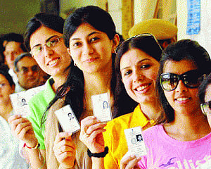 BJP woos first-time voters to join party