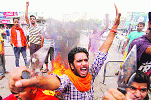 Chenab valley on fire