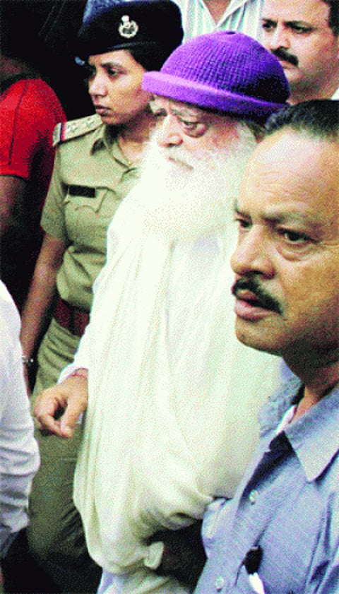 Asaram sent back to Jodhpur from Gujarat