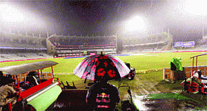 Washout at Ranchi