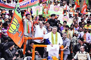 Raman Singh files nomination papers