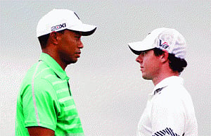 McIlroy beats Woods in 18-hole exhibition