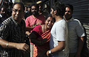 45 passengers burnt alive as bus catches fire