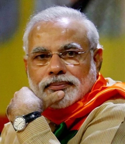 Modi's swipe at PM: India needs Patel's secularism