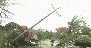 World's most powerful typhoon hits Philippines