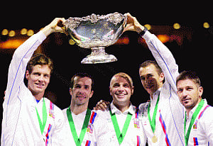 Czechs retain Davis Cup title