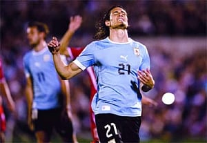 Uruguay qualify for WC 2014 as 32nd team