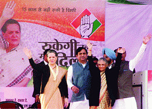 BJP resorting to lies about history: Sonia