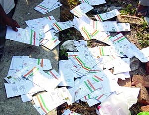 News of lost Aadhaar cards in Rohtak is off base