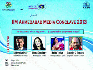 Shoma Chaudhary dropped from IIMA event