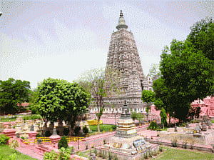 Golden moment for Bodh Gaya temple