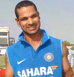 Dhawan makes the top 10 of ODI batting for first time