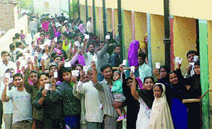 Capital witnesses nearly 70% turnout