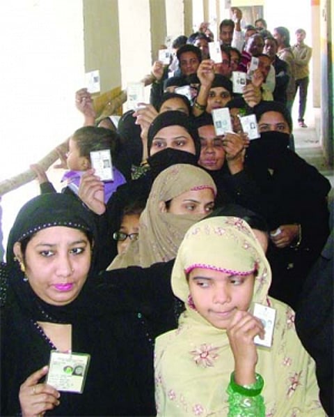 Delhi voted big, but unevenly