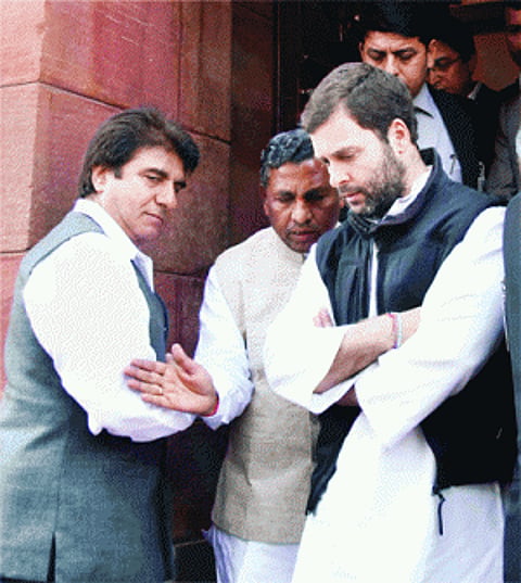 Cong introspects, but trashes exit polls