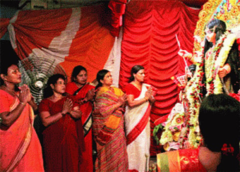 Sex workers perform Durga Puja for first time