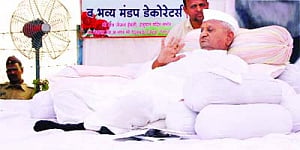 Tired but elated Hazare thanks all parties