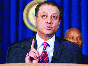 Preet Bharara sticks to spreading canard
