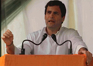 Muzaffarnagar victims should not play into hands of rioters: Rahul