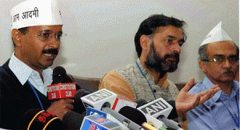 Kejriwal picks his team