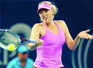 Sharapova returns with convincing win