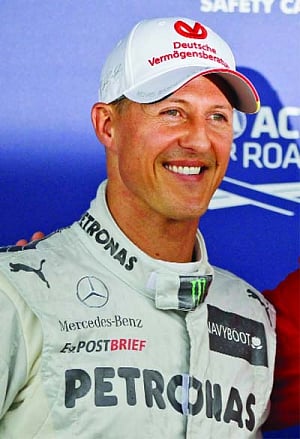 Skiing drives seven-time F1 champ into coma
