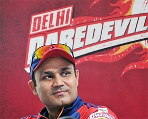 Injured Sehwag to miss Daredevils' 2nd IPl match also