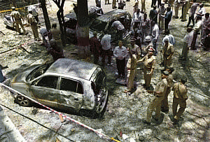 Three persons arrested in Bangalore blast case