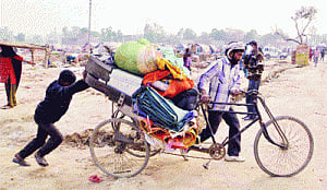 'Compensated' riot-hit victims evicted from relief camp in UP