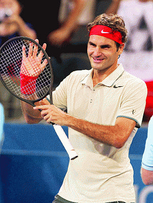 We go back 17 years: Federer before final against Hewitt