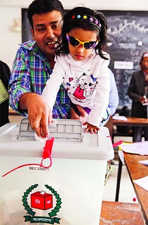 Hasina sweeps polls amid BNP-led boycott, 21 deaths