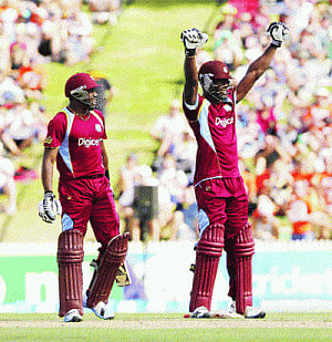 West Indies beat New Zealand by 203 runs in ODI