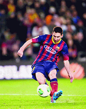 Messi strikes twice on return