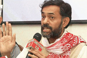 Bhushan made no reference to referendum: Yogendra Yadav