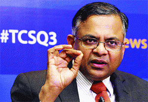 TCS Q3 profit surges over 50% to Rs 5,333 cr