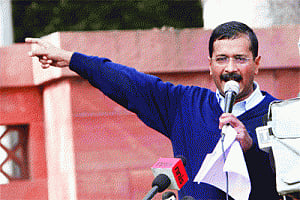 Kejri hails himself a 'deliverer of justice'