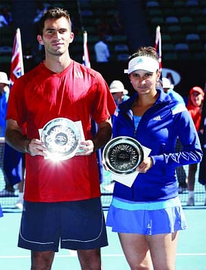 Sania-Tecau lose in mixed doubles final