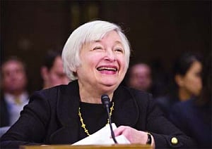 Yellen takes over Fed as Bernanke departs